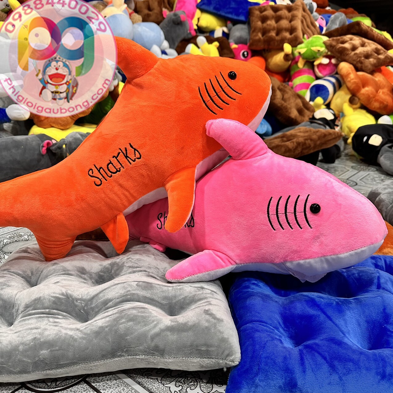 Gấu bông cá mập