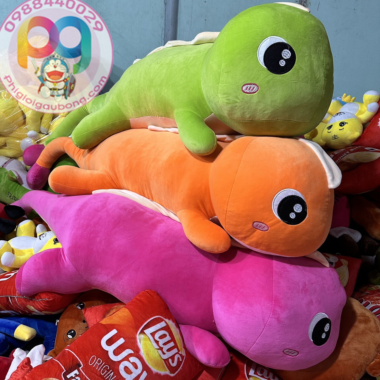 Gấu bông khủng long khổng lồ