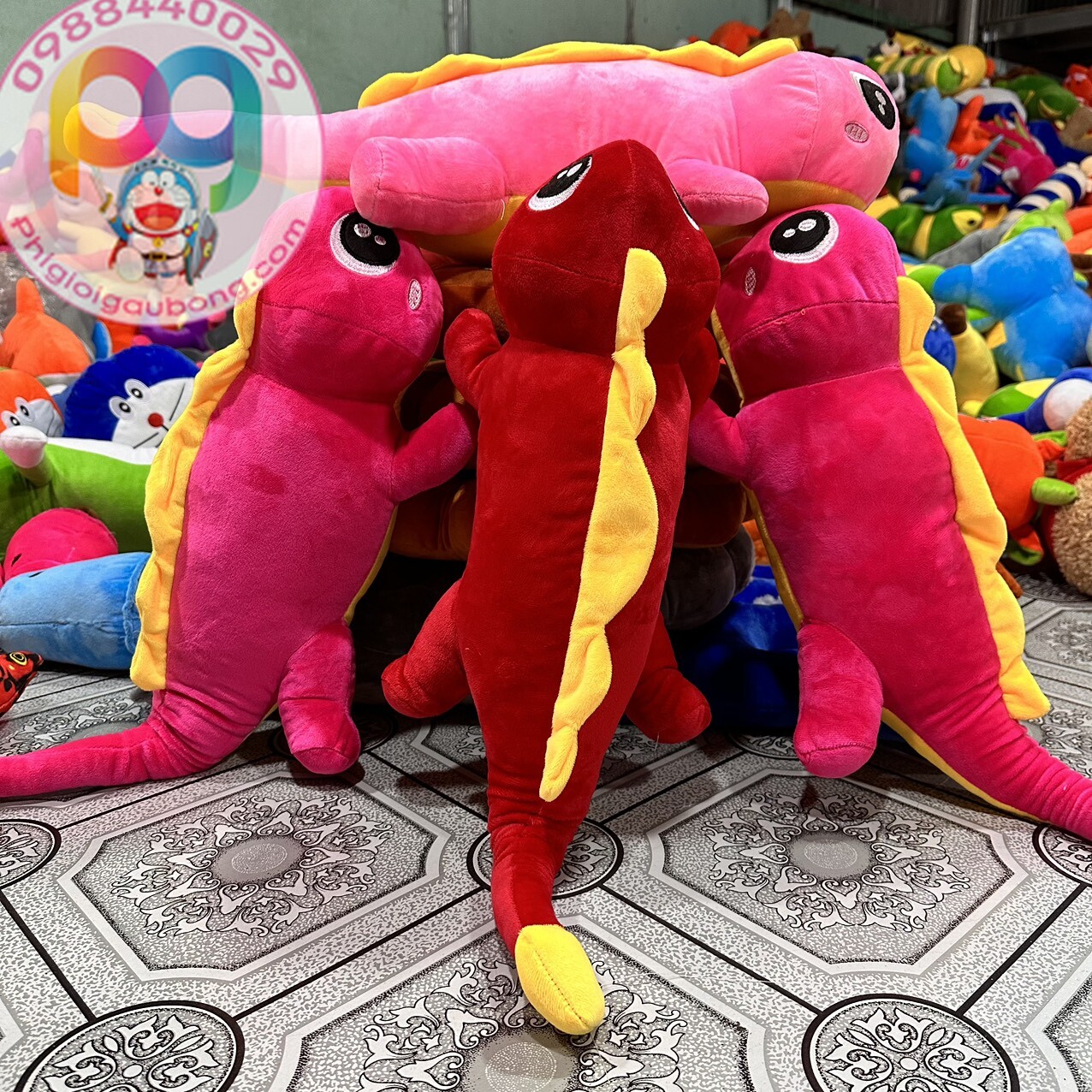 Gấu bông rồng lửa