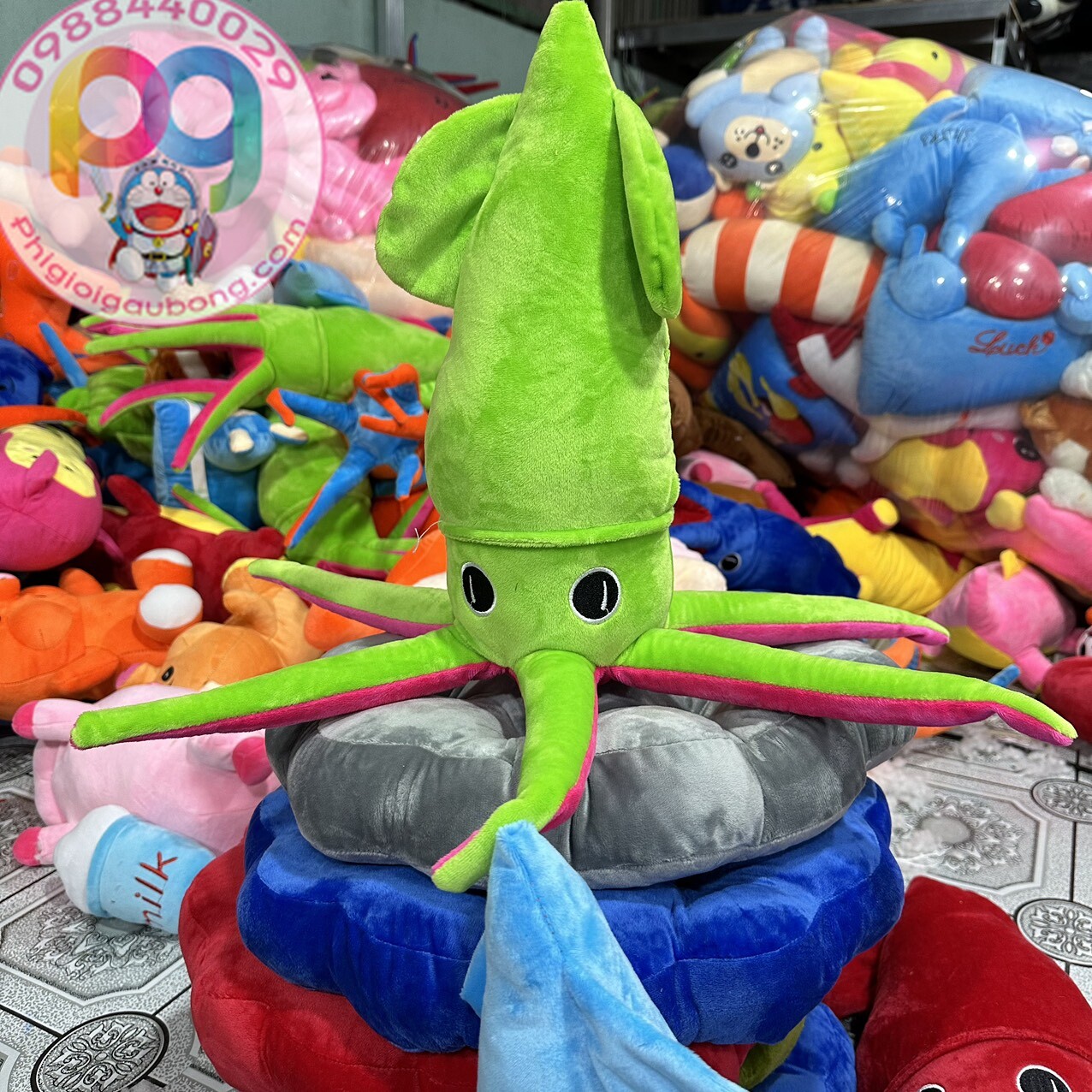 Gấu bông con mực 29k