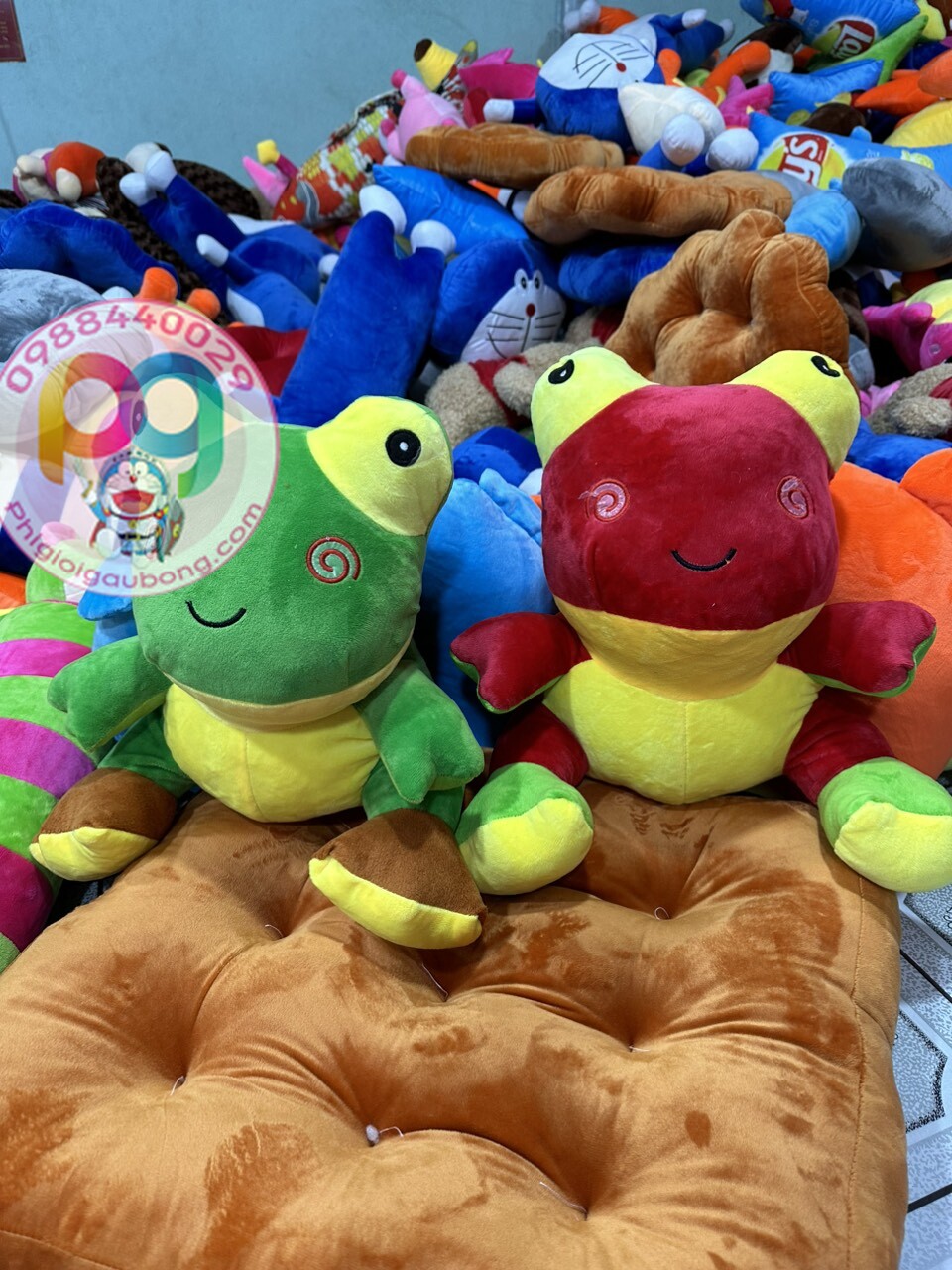 Gấu bông con ếch 29k